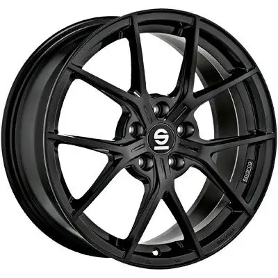 SPARCO PODIO gloss black 8.0Jx18 5x100 ET45 Ausverkauf