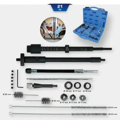 KS TOOLS Reinigungs-/Fräswerkzeugsatz, CR-Injektorschacht (BT551300) KFZ-7049406 Knallerangebot