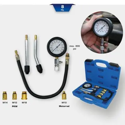 KS TOOLS Kompressionsdruckprüfset (BT581100) KFZ-7049428 Neu