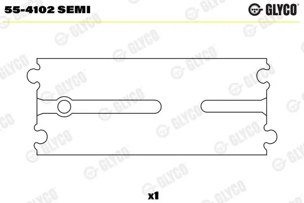 Neu Im Sortiment GLYCO Lagerbuchse, Pleuel (55-4102 SEMI) KFZ-6953513