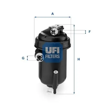 Beliebt UFI Kraftstofffilter (55.143.00) KFZ-6953526