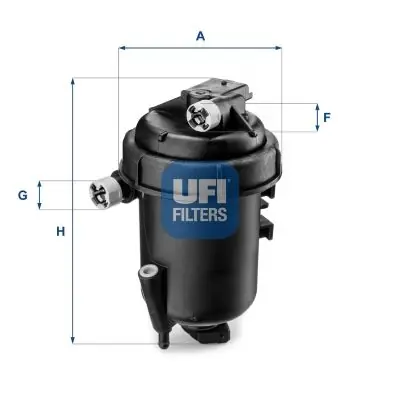 Zertifiziert UFI Kraftstofffilter (55.144.00) KFZ-6953528