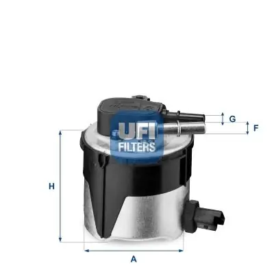 UFI Kraftstofffilter (55.170.00) KFZ-6953533 Abverkauf