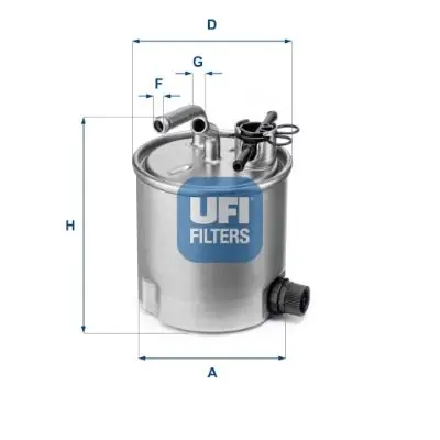 Meistverkauft UFI Kraftstofffilter (55.394.00) KFZ-6953538
