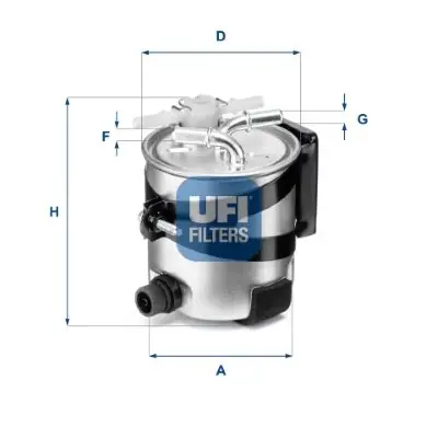 Sale UFI Kraftstofffilter (55.418.00) KFZ-6953539