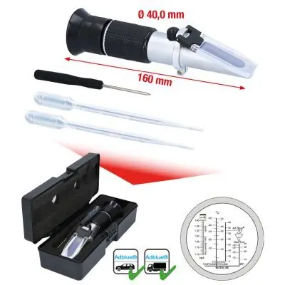 Ausverkauf KS TOOLS Frostschutz-/ Batteriesäureprüfgerät (Refraktometer) (550.1285) KFZ-6953689