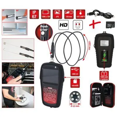 KS TOOLS Videoendoskop-Satz (550.7530) KFZ-6953879 Bestseller