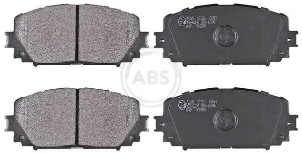 A.B.S. Bremsbelagsatz, Scheibenbremse (35015) KFZ-6904791 Super-Preis
