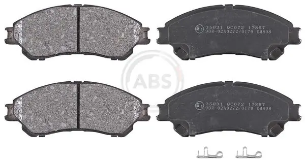Beliebt A.B.S. Bremsbelagsatz, Scheibenbremse (35031) KFZ-6904948