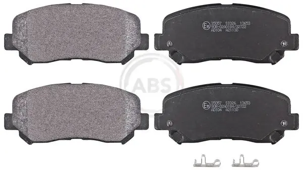 Heißes Angebot A.B.S. Bremsbelagsatz, Scheibenbremse (35057) KFZ-6905122