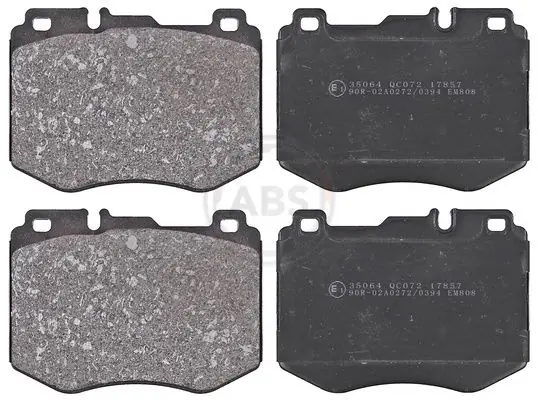 Top-Seller A.B.S. Bremsbelagsatz, Scheibenbremse (35064) KFZ-6905124