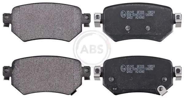 Preis Gesenkt A.B.S. Bremsbelagsatz, Scheibenbremse (35142) KFZ-6905235