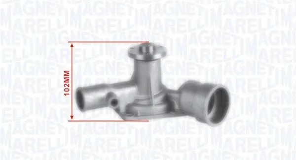MAGNETI MARELLI Wasserpumpe, Motorkühlung (352316170864) KFZ-6905665 Mega-Angebot