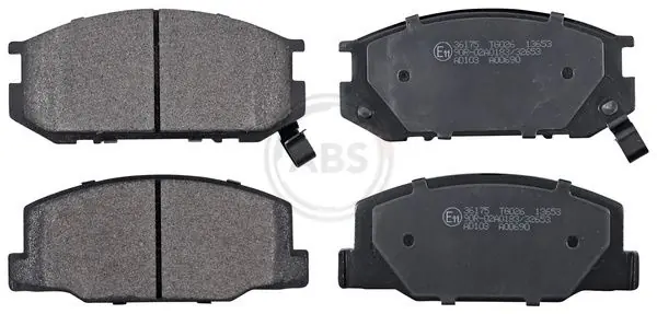 Top-Angebot A.B.S. Bremsbelagsatz, Scheibenbremse (36175) KFZ-6907090