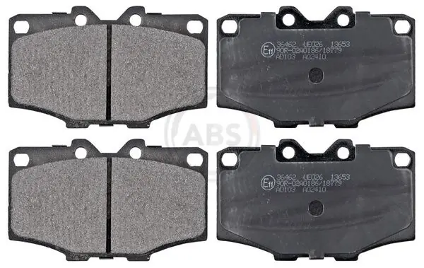 A.B.S. Bremsbelagsatz, Scheibenbremse (36462) KFZ-6907169 Online Kaufen