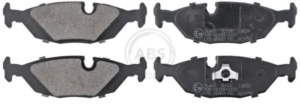 Must-Have A.B.S. Bremsbelagsatz, Scheibenbremse (36489) KFZ-6907200
