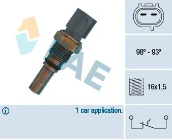 Mega-Angebot FAE Temperaturschalter, Kühlerlüfter (36550) KFZ-6907268