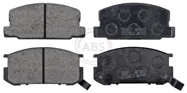 A.B.S. Bremsbelagsatz, Scheibenbremse (36585) KFZ-6907289 Neu Im Sortiment