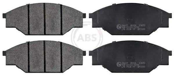 Markenprodukt A.B.S. Bremsbelagsatz, Scheibenbremse (36603) KFZ-6907304