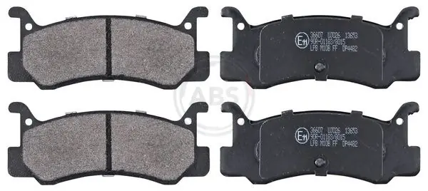 Online Kaufen A.B.S. Bremsbelagsatz, Scheibenbremse (36607) KFZ-6907308