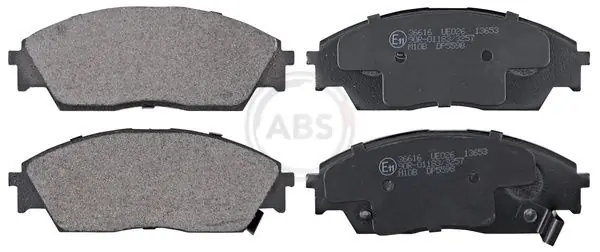 Letzte Chance A.B.S. Bremsbelagsatz, Scheibenbremse (36616) KFZ-6907315