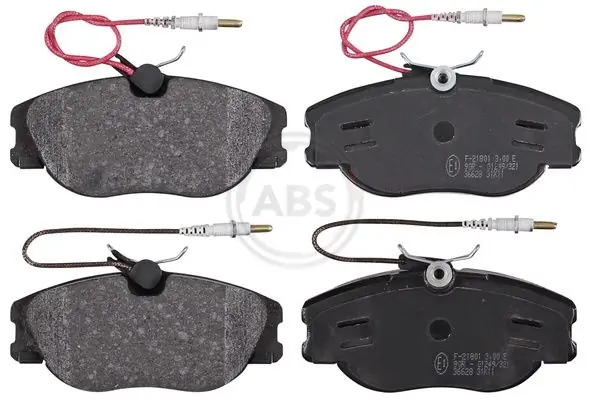 Neue Kollektion A.B.S. Bremsbelagsatz, Scheibenbremse (36628) KFZ-6907328