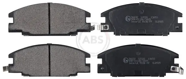 Neue Kollektion A.B.S. Bremsbelagsatz, Scheibenbremse (36632) KFZ-6907335