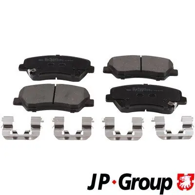 Expressversand JP GROUP Bremsbelagsatz, Scheibenbremse (3663604410) KFZ-6907360