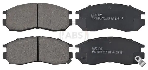Top-Angebot A.B.S. Bremsbelagsatz, Scheibenbremse (36763) KFZ-6907466