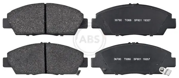 Highlight A.B.S. Bremsbelagsatz, Scheibenbremse (36780) KFZ-6907480