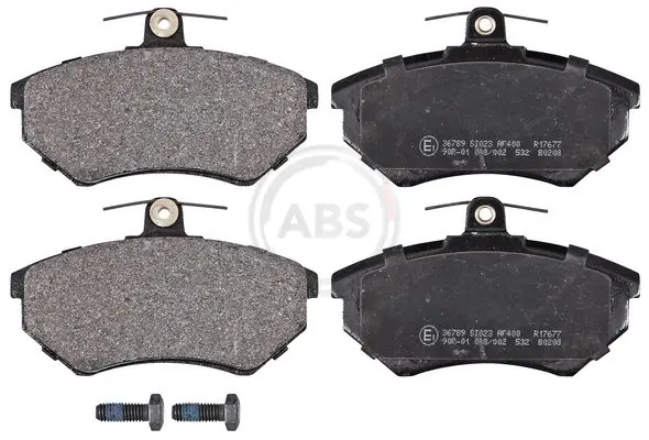 Online Kaufen A.B.S. Bremsbelagsatz, Scheibenbremse (36789) KFZ-6907486