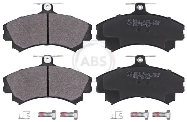 A.B.S. Bremsbelagsatz, Scheibenbremse (36919) KFZ-6907580 Markenware