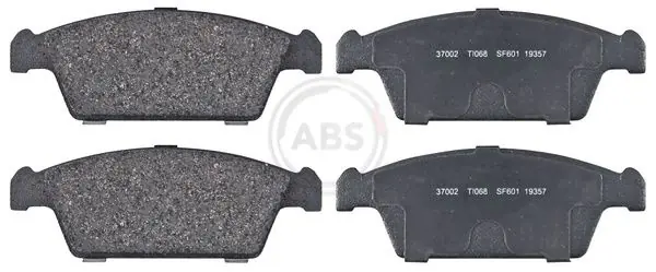Beliebt A.B.S. Bremsbelagsatz, Scheibenbremse (37002) KFZ-6907709