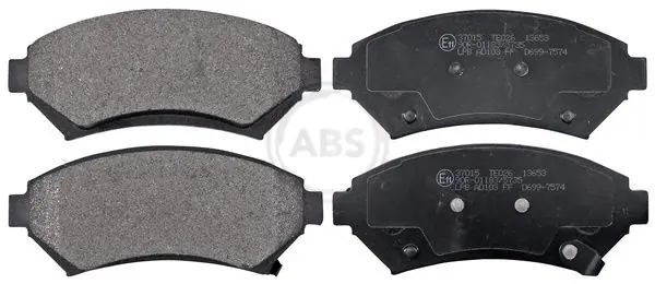 Begrenztes Angebot A.B.S. Bremsbelagsatz, Scheibenbremse (37015) KFZ-6907744
