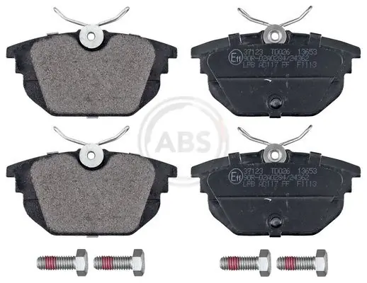 Neue Kollektion A.B.S. Bremsbelagsatz, Scheibenbremse (37123) KFZ-6907862