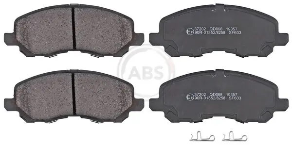 A.B.S. Bremsbelagsatz, Scheibenbremse (37202) KFZ-6907944 Schneller Versand