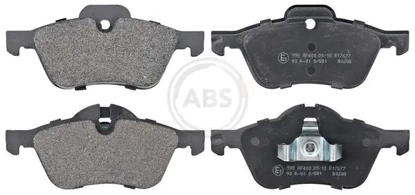 A.B.S. Bremsbelagsatz, Scheibenbremse (37279) KFZ-6908000 Bestseller