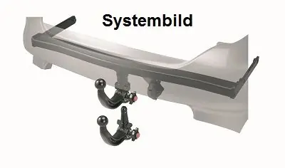 Zertifiziert WESTFALIA Anhängevorrichtung (307333600001) KFZ-6946502