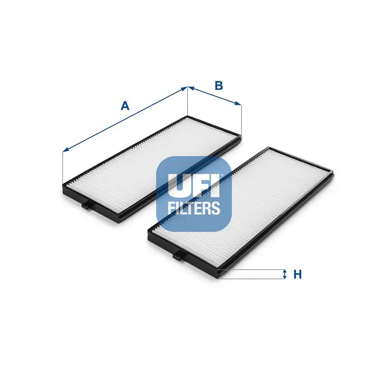 Zertifiziert UFI Filter, Innenraumluft (53.119.00) KFZ-6948510