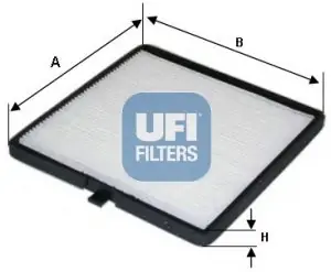 UFI Filter, Innenraumluft (53.144.00) KFZ-6948529 Preisknaller