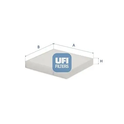 Zertifiziert UFI Filter, Innenraumluft (53.160.00) KFZ-6948544