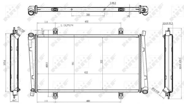 Letzte Chance NRF Kühler, Motorkühlung (53157) KFZ-6949301