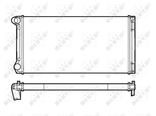 NRF Kühler, Motorkühlung (53249) KFZ-6949542 Knallerangebot