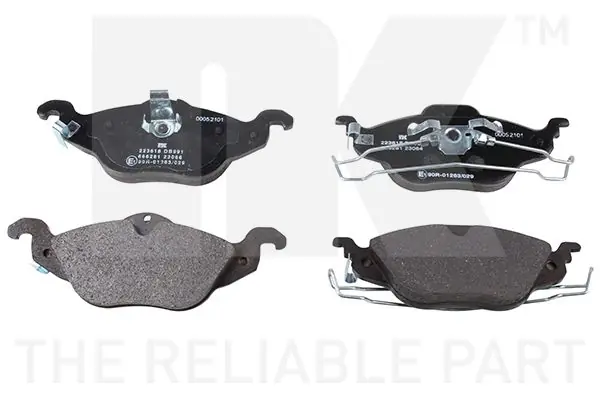 NK Bremsbelagsatz, Scheibenbremse (223618) KFZ-6867309 Must-Have