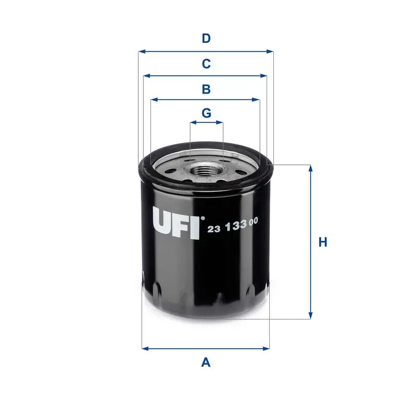 Top-Seller UFI Ölfilter (23.133.00) KFZ-6868028