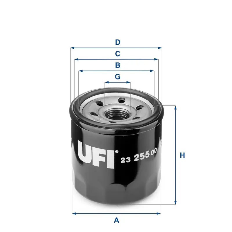 Mega-Angebot UFI Ölfilter (23.255.00) KFZ-6868082
