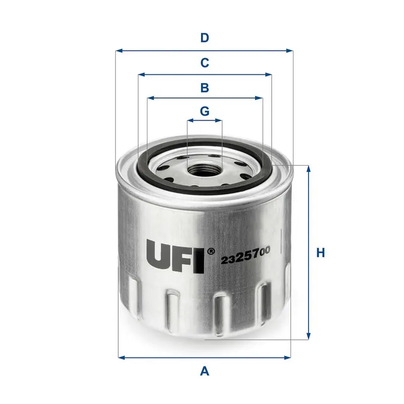 Sonderaktion UFI Ölfilter (23.257.00) KFZ-6868084
