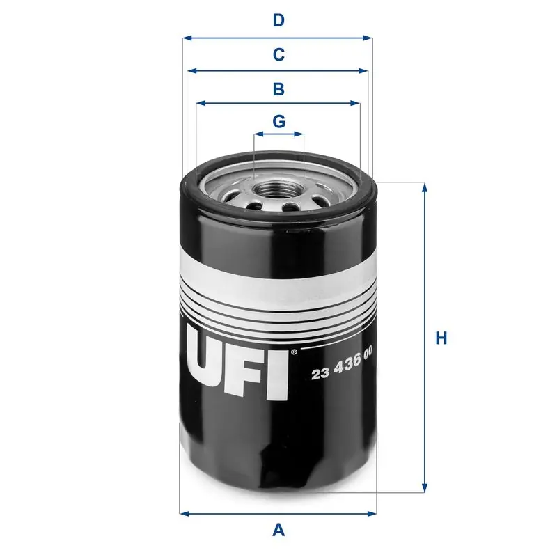 UFI Ölfilter (23.436.00) KFZ-6868136 Online Kaufen