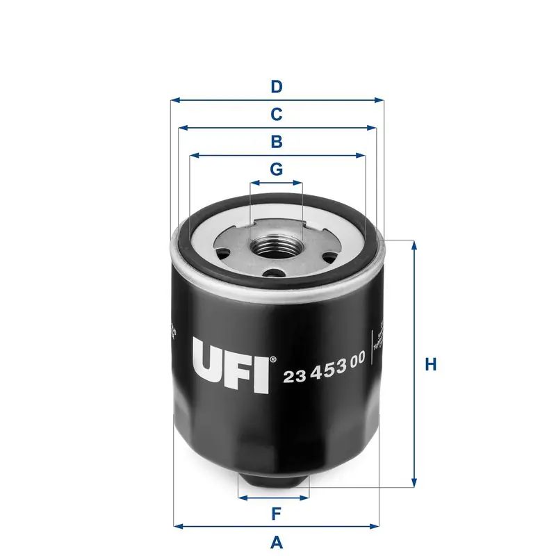 Bestseller UFI Ölfilter (23.453.00) KFZ-6868141