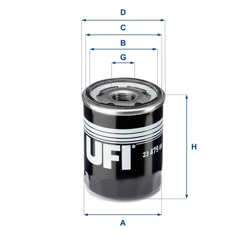 Direktkauf UFI Ölfilter (23.479.00) KFZ-6868157